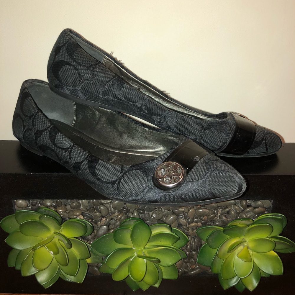 Coach flats Black size 6,5B